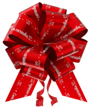 Laço Mágico Decorado Com Carinho Vermelho